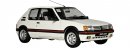 IXO 1/8 Auto-Modellbausatz Peugeot 205 GTI (1984) weiss
