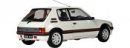 IXO 1/8 Auto-Modellbausatz Peugeot 205 GTI (1984) weiss