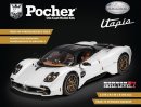 Pocher 1/8 model kit HK123 Pagani Utopia Bianco Perla