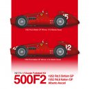 Model Factory Hiro 1/12 car model kit  K856 Ferrari 500...
