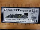Model Factory Hiro 1/20 car model kit K218 Lotus 97T (1985)