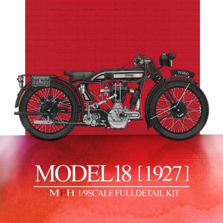 Model Factory Hiro 1/9 K861 Motorradbausatz Norton Model 18 (1927)