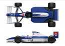 Model Factory Hiro 1/12 car model kit  K865 Tyrrell 019
