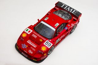 Model Factory Hiro 1/12 car model kit  K863 Ferrari F40 GTE Version A