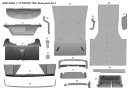 Model Factory Hiro 1/12 car model kit  K864 Ferrari F40 GTE Version B