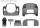 Model Factory Hiro 1/12 car model kit  K864 Ferrari F40 GTE Version B