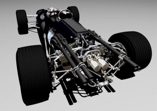 Model Factory Hiro 1/12 car model kit K510 EAGLE Gourney Weslake