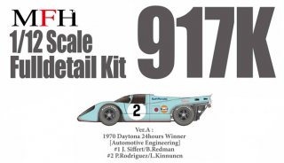 Model Factory Hiro 1/12 car model kit K511 Porsche 917 K (1970) Version A