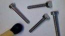 Stainless steel hexagonal model screw, M1,2 x 8 mm (SW 2,0 mm) - pack of 50 pcs