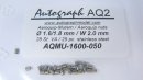 Stainless steel aeroquip model nut, 1,6 mm (SW 2,0 mm) - pack of 50 pc
