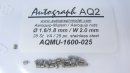 Stainless steel aeroquip model nut, 1,6 mm (SW 2,0 mm) - pack of 25 pc