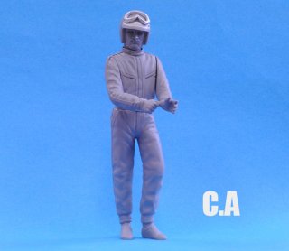 Model Factory Hiro 1/12 Figurenbausatz 1080 Chris Amon Type 3 (stehend)